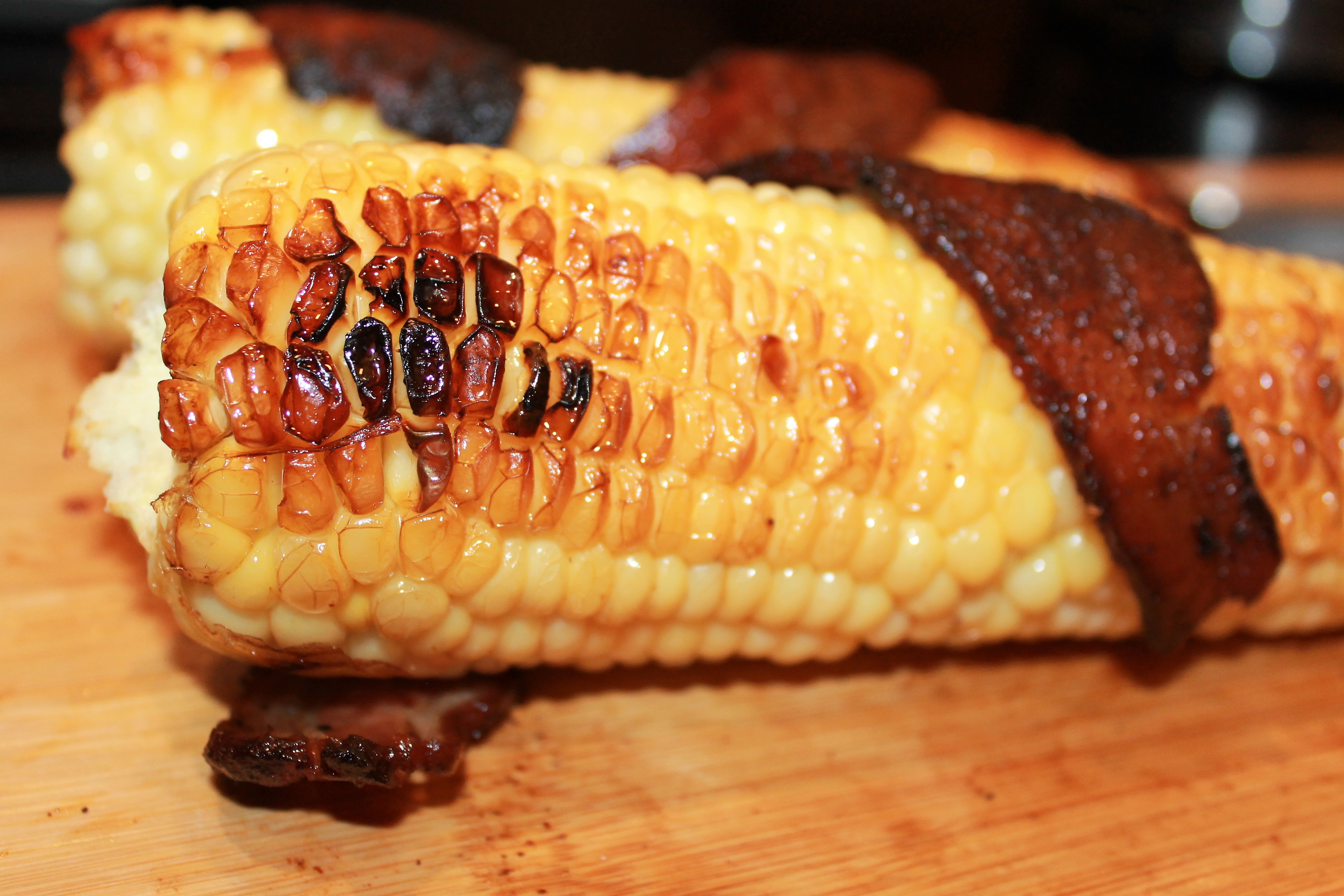 BBQ Baconized Corn - Bacon Freak Blog
